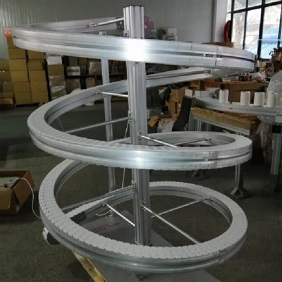 Гибкий винтовой шнековый конвейер